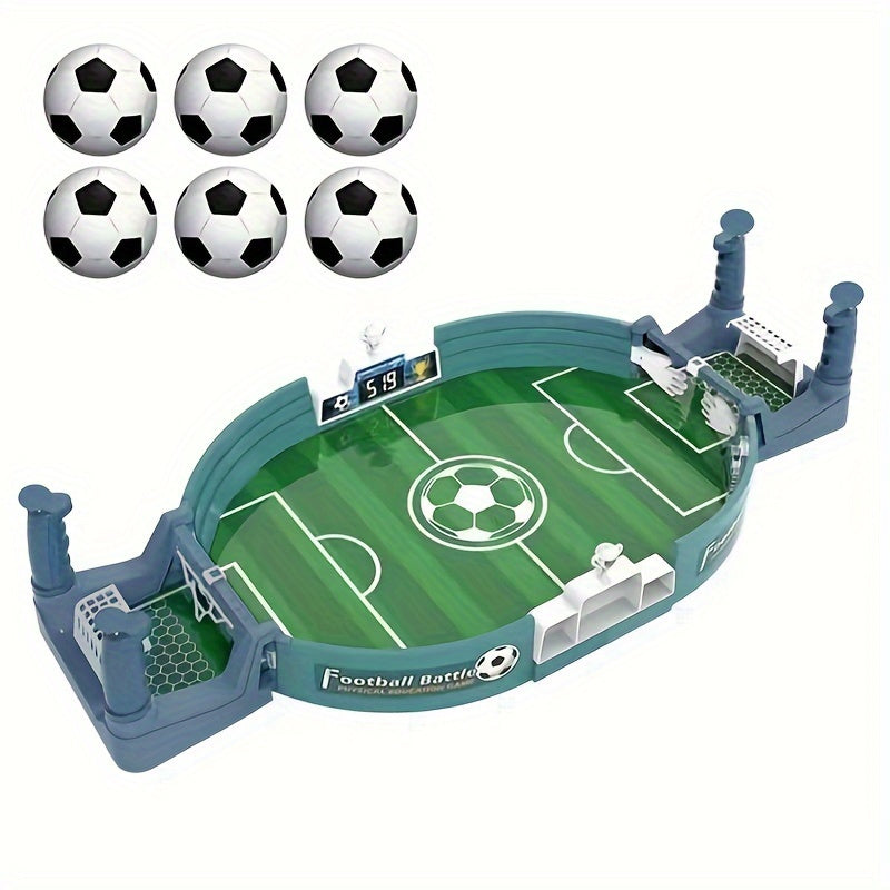 Interactieve Tafelvoetbal Speelset voor Kinderen | 2/4/6 Ballen Inclusief | Educatief Tafelspel voor 3-6 Jaar | Kerst, Halloween & Thanksgiving Cadeau