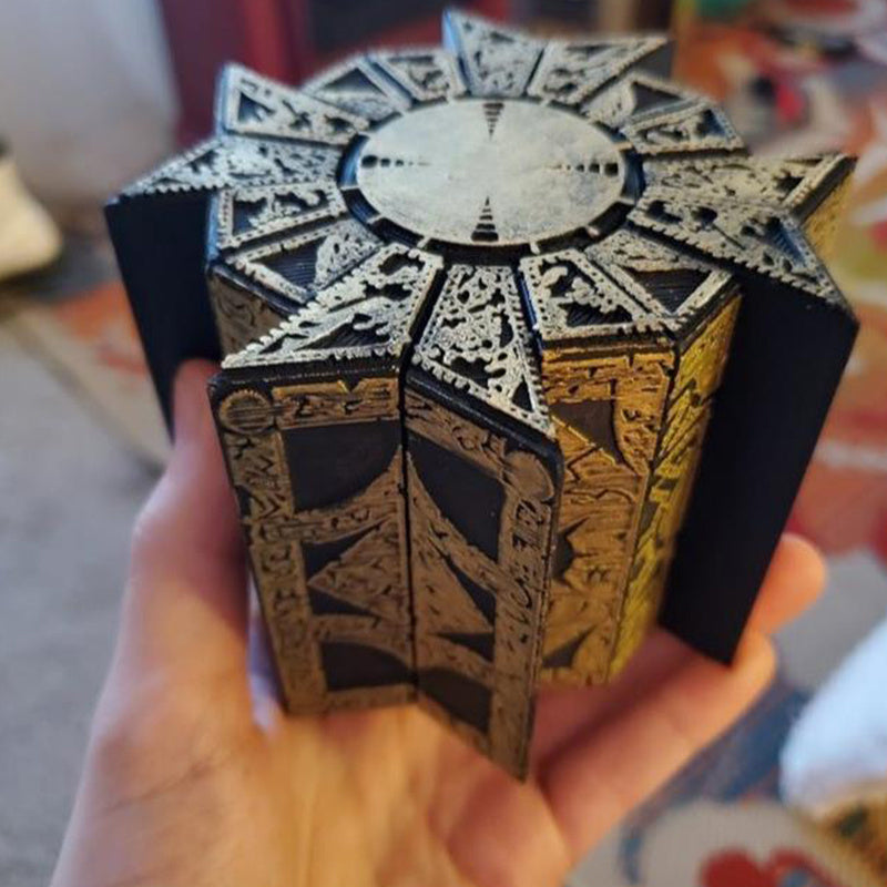 Hellraiser Lemarchand's Lament Puzzle Box - Filmprop Decoratie, Houtmateriaal - Cadeau voor Horror Fans