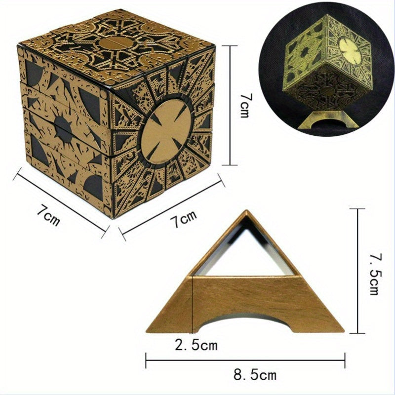 Hellraiser Lemarchand's Lament Puzzle Box - Filmprop Decoratie, Houtmateriaal - Cadeau voor Horror Fans