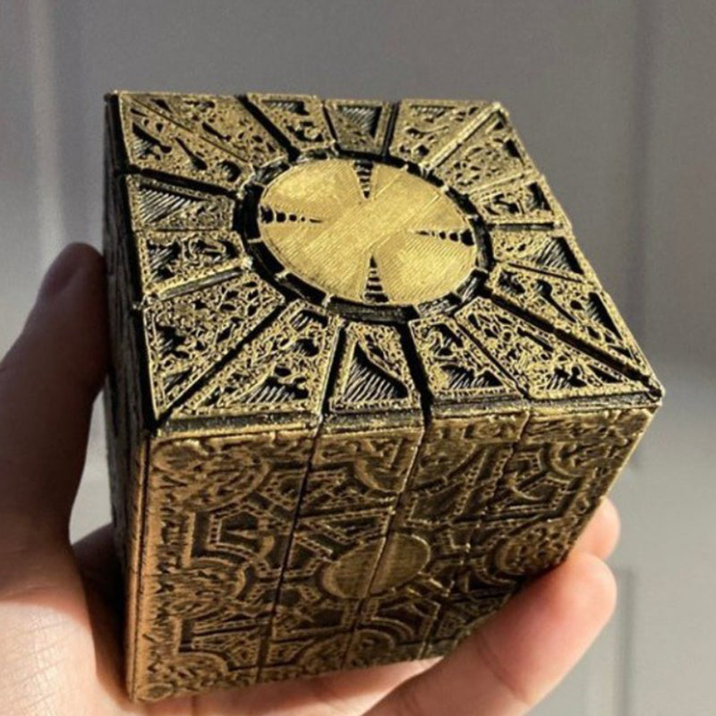 Hellraiser Lemarchand's Lament Puzzle Box - Filmprop Decoratie, Houtmateriaal - Cadeau voor Horror Fans