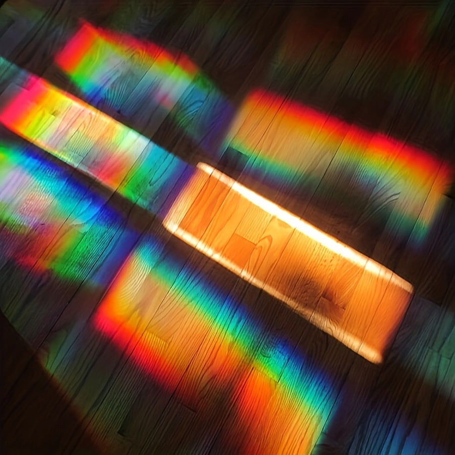 Glazen Prisma voor Natuurkunde – Educatief Spectrum Accessoire voor Kleur, Leren & Fotografie