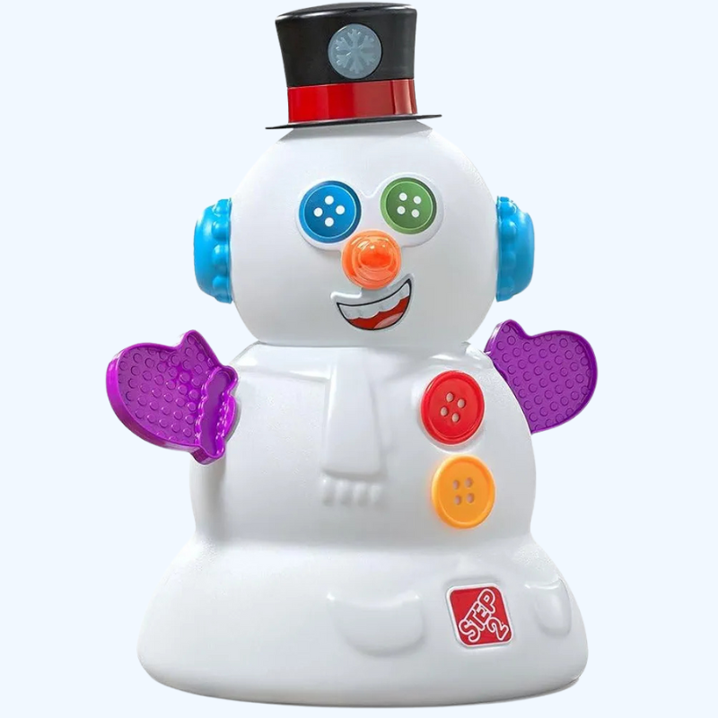 Interactief Sneeuwpop Kerstspeelgoed | Speelt Muziek en Licht op met 15 Accessoires voor Peuters vanaf 1 Jaar