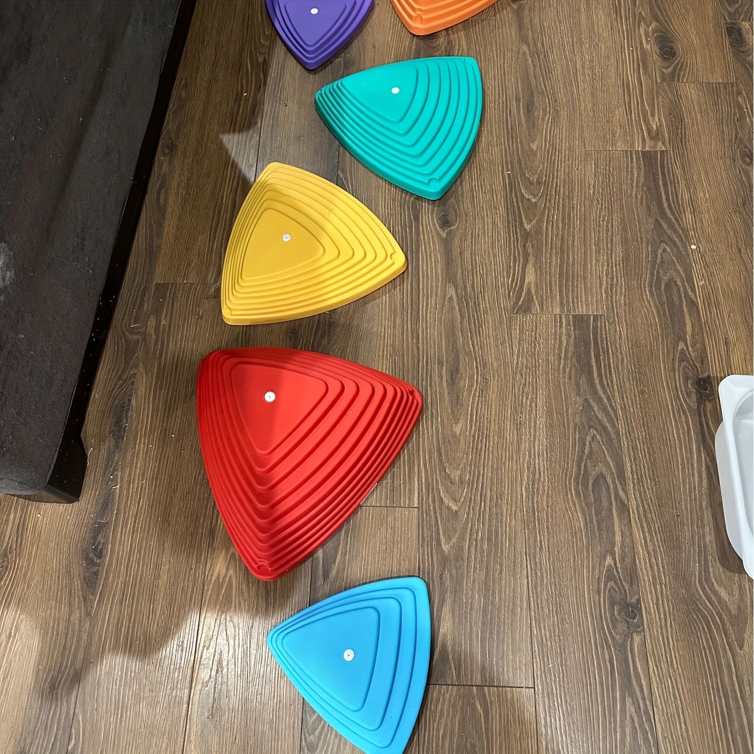 Rivierstenen Stapstenen Set voor Kinderen vanaf 3 Jaar - 6 Stuks Balans Parcours Speelgoed voor Jongens en Meisjes - Educatief Spel voor Binnen en Buiten