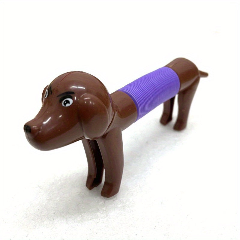 Grappige Springhond Pop-Buizen | Stressverlichtend Sensorisch Speelgoed voor Kinderen & Volwassenen