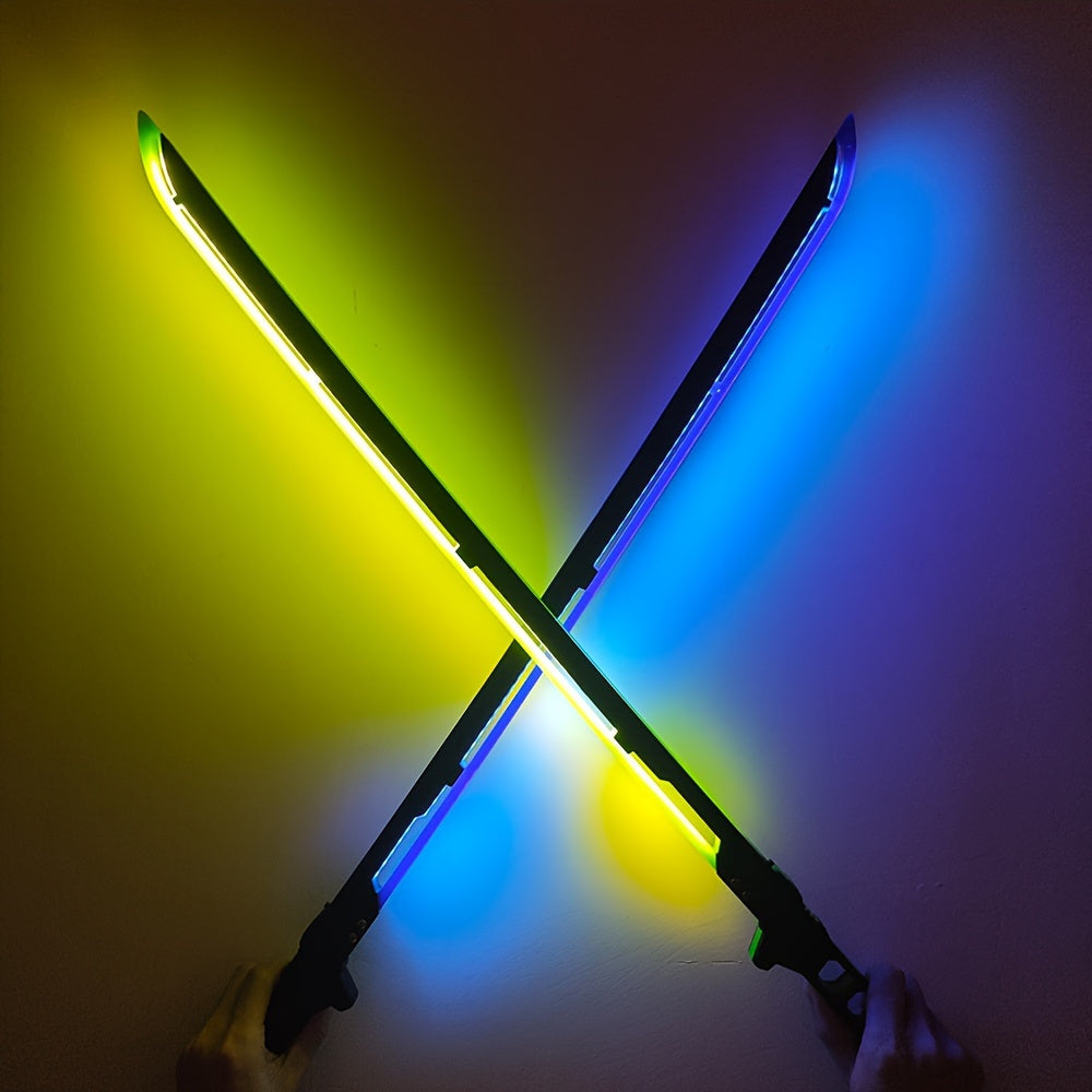 Futuristisch Lichtzwaard met LED en Geluidseffecten
