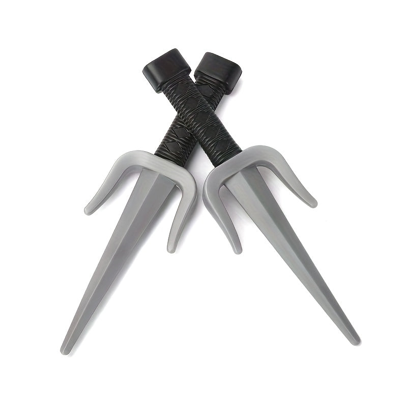 Martial Arts Speelgoedset | Dubbel Zwaard, Nunchucks & Dart Cosplay Set voor Kinderen – Perfect voor Rollenspel & Verkleedfeestjes