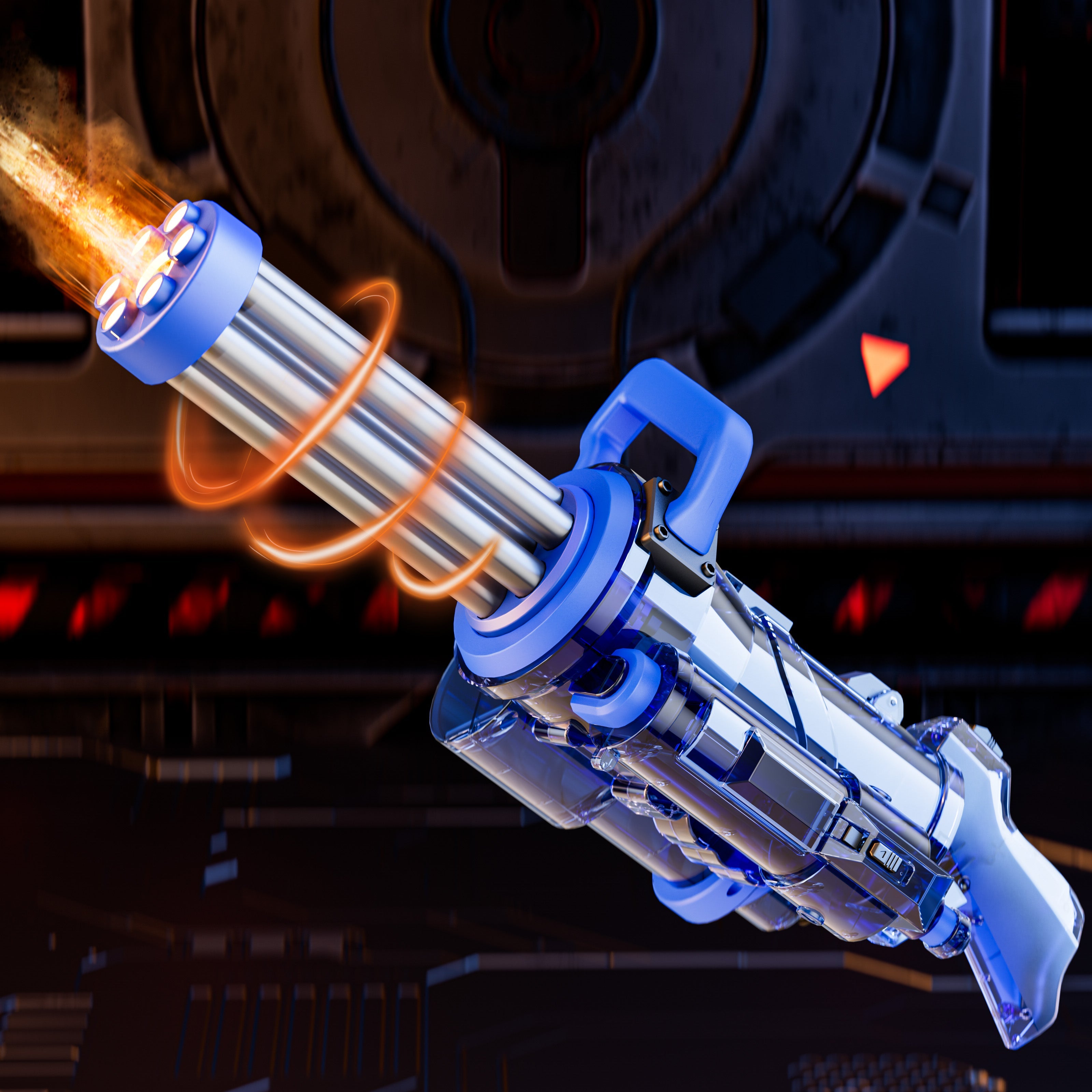 Elektrisch Gatling Waterpistool | Automatisch Watergeweer voor Kinderen & Volwassenen