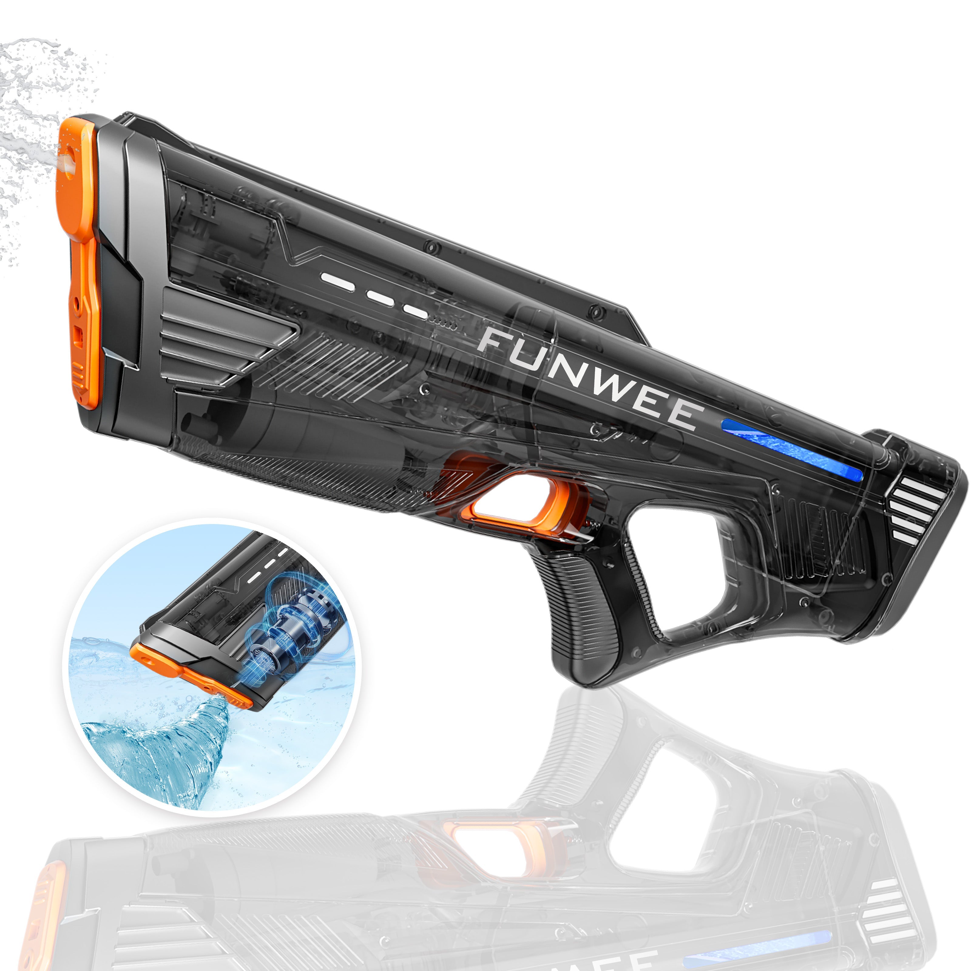 Elektrische Waterpistool Set | 2 Stuks voor Kinderen & Volwassenen