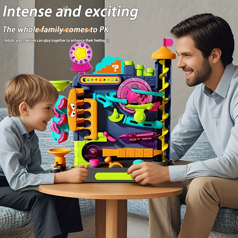 Knikkerbaan Speelgoed | STEM Baan met Tandwielen & Obstakels