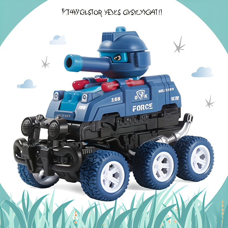 Transformerende Robot Tank voor Kinderen vanaf 3 Jaar - 2-in-1 Automatische Transformatie Auto voor Jongens en Meisjes - Stoer Speelgoed Cadeau