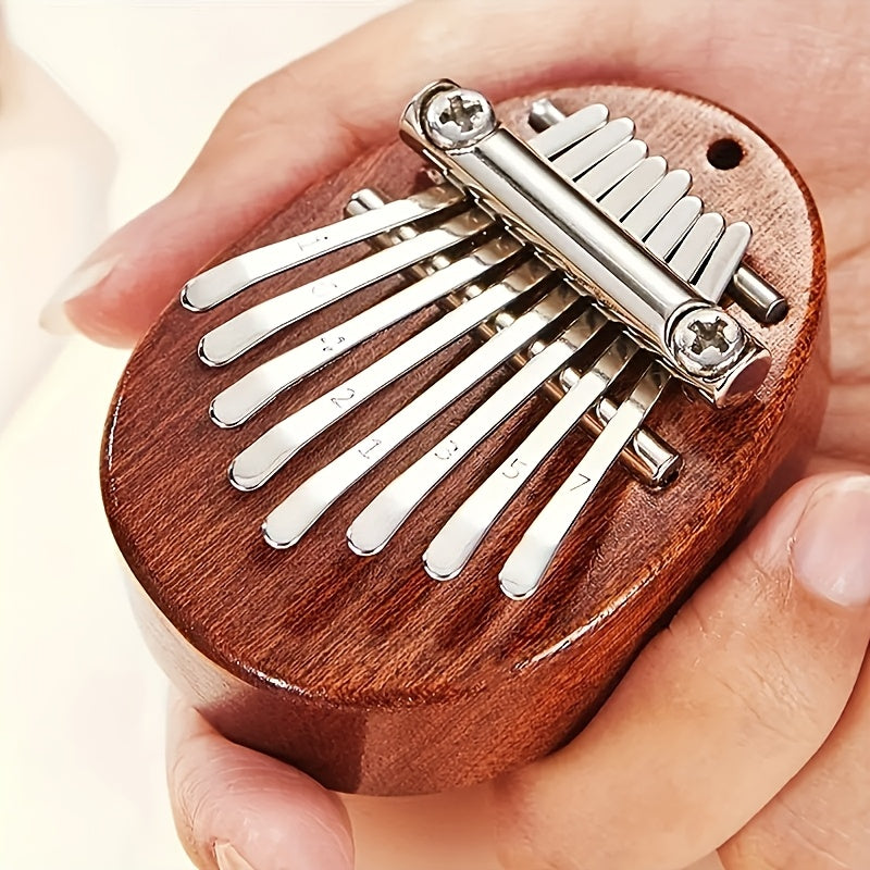 Mini Kalimba 8 Toetsen | Vingerduim Piano Muziekinstrument, Cadeau Jong & Oud