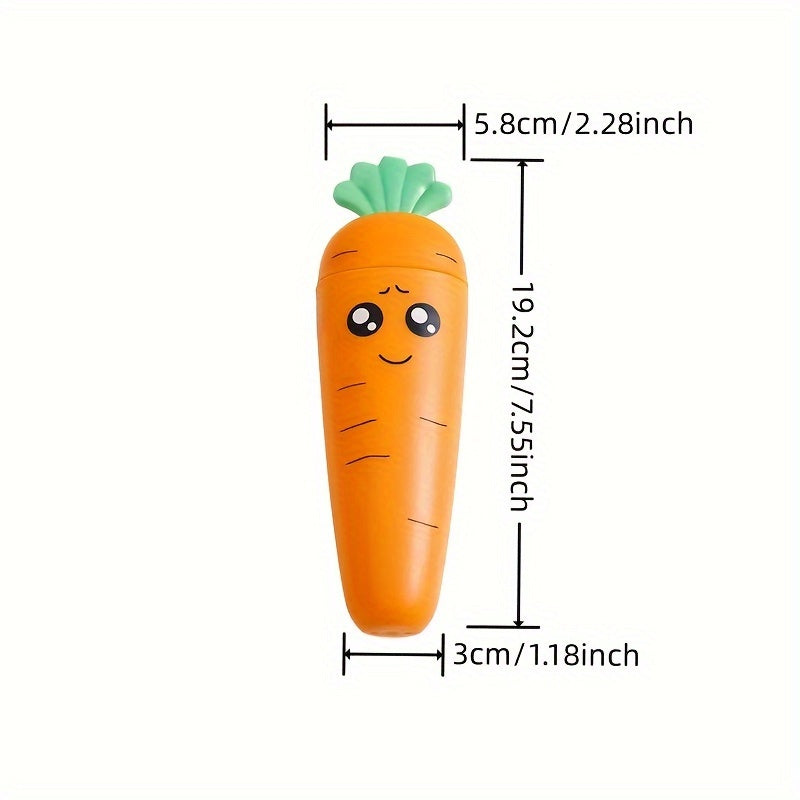 Wortel Bestek Set (1 St.) | Roestvrijstalen vork & lepel, duurzaam & speels
