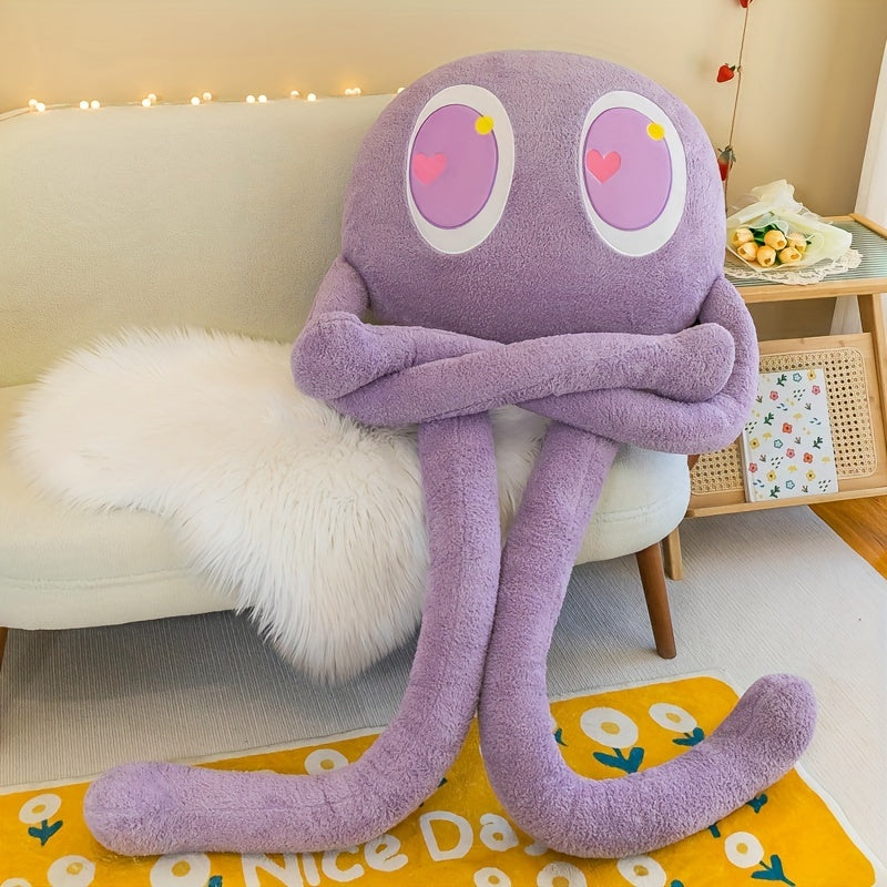 Schattige Octopus Knuffel met Lange Benen | Zacht Monster Pop Speelgoed | Ideaal Cadeau voor Kerst & Verjaardagen