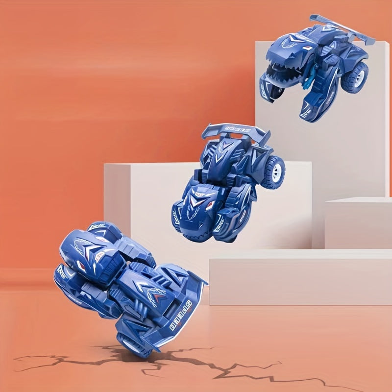 Transformerende Dino Auto | 2-in-1 Automatische Dinosaurussen Speelgoedauto voor Kinderen