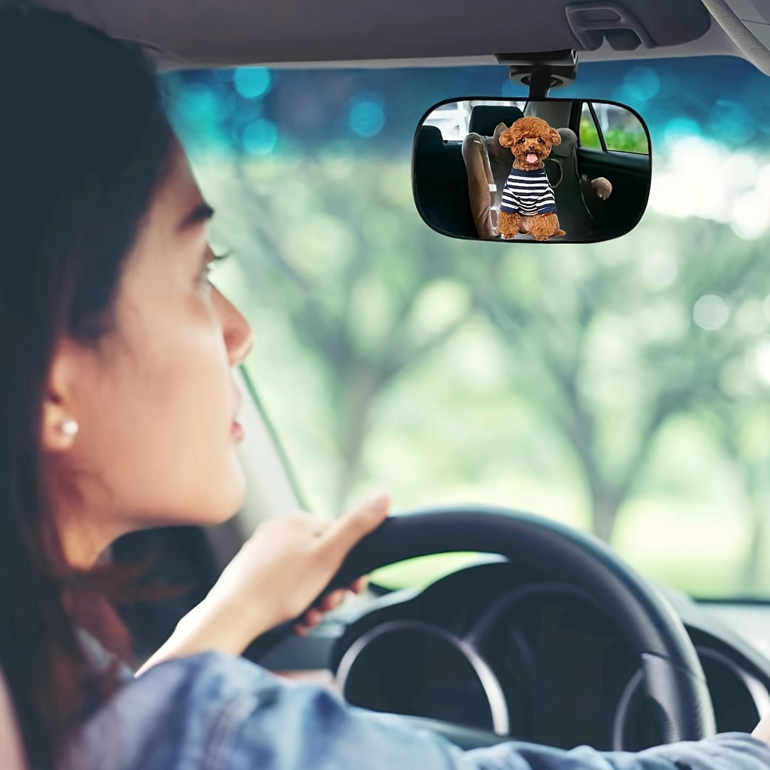 Rétroviseur convexe grand angle | Miroir de siège arrière réglable avec vision claire, accessoire intérieur automobile pour conduite en toute sécurité