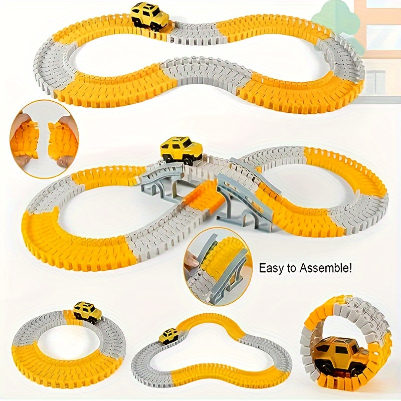 DIY Elektrische Trein Baan | Bouw- & Railvoertuigen | Educatief | Cadeau voor Kinderen