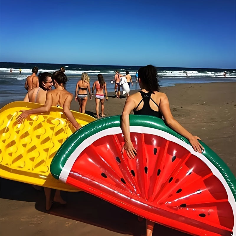 Opblaasbare Watermeloen & Ananas Zwembadring – Stevig, Voor Volwassenen & Zomerfeestjes