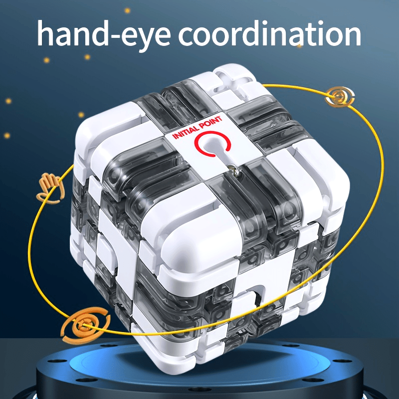 3D Maze Magic Cube | Educatieve Doolhof Puzzel | Voor Kinderen & Volwassenen