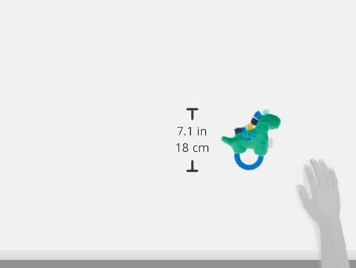 Minky Pluche Tandvlees Speelgoed voor Baby's | Zachte Rammelaar met Geluid en Tandvlees Speelgoed voor Pasgeborenen