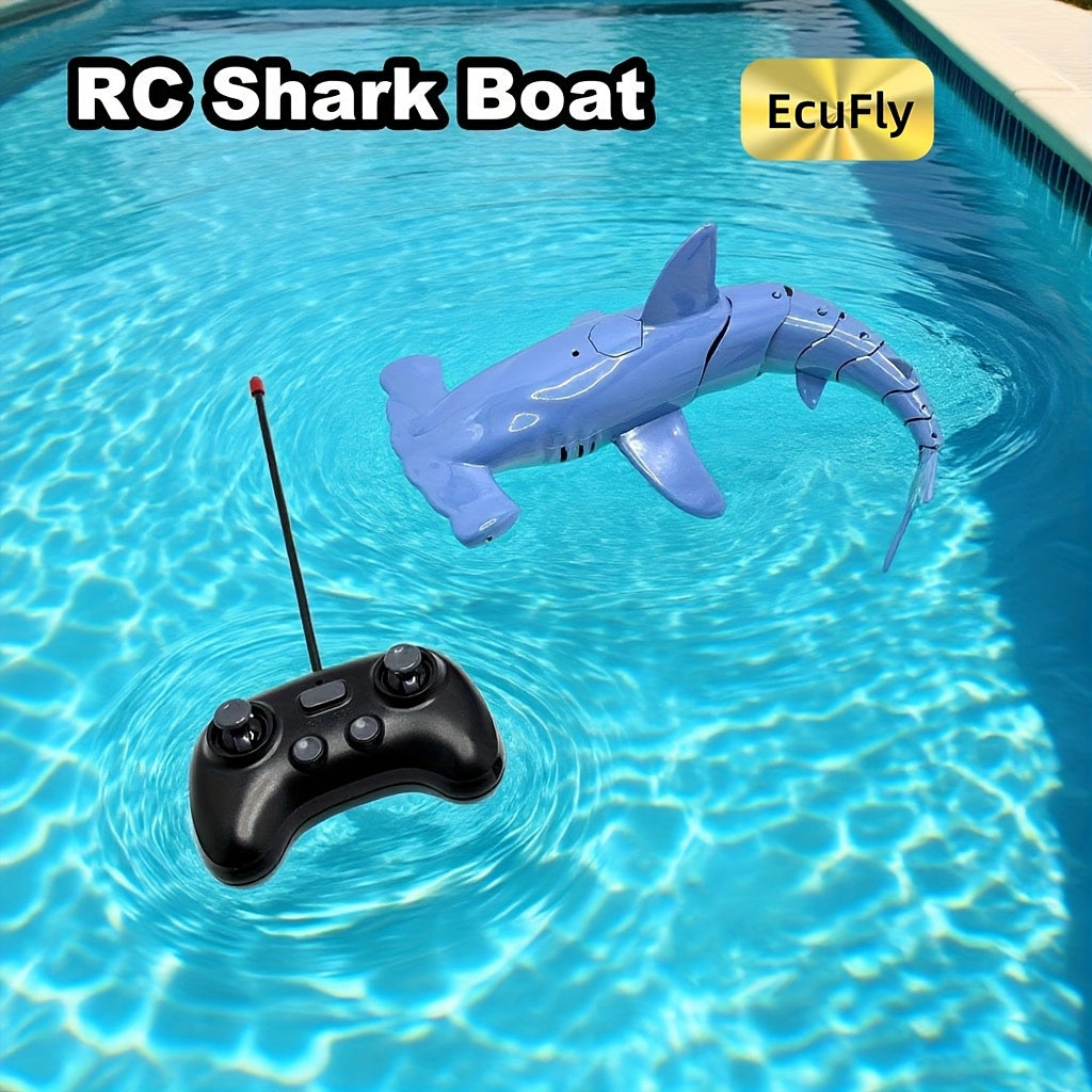 RC Haaiboot Simulatie – 15 Minuten Speeltijd aan Oppervlak – Snelheid van 3-4 KM/U – Waterspeelgoed – Twee Krachtige Motoren – Perfect Cadeau