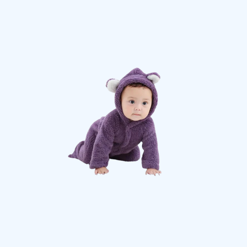 Winter Warme Fleece Babyrompers | Dieren Overall Baby Jumpsuits Kostuum
