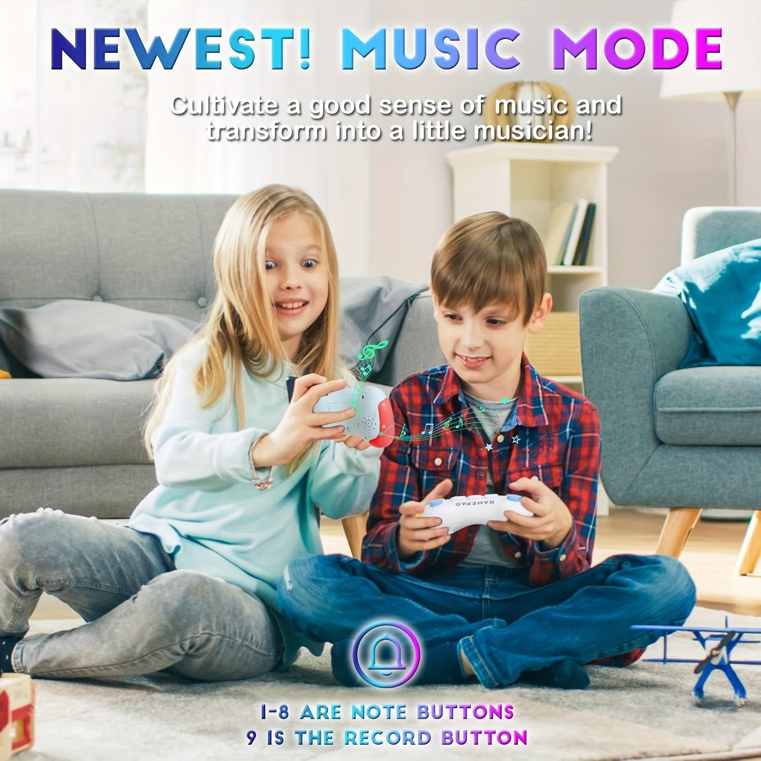 Snel drukspel (zonder batterij) | Druk en speel gameconsole