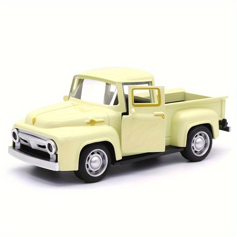 Vintage truck 1:32 van legering - Speelgoed voor kinderen, cadeau voor Kerstmis en Halloween.