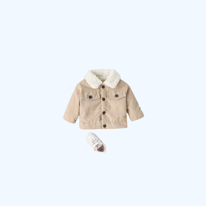 Warm Jack Uitloper Voor Pasgeboren Baby Jongen 0-3 Jaar Oud Casual Mode Winter Katoenen Jas Lange Mouw Peuter Kinderkleding