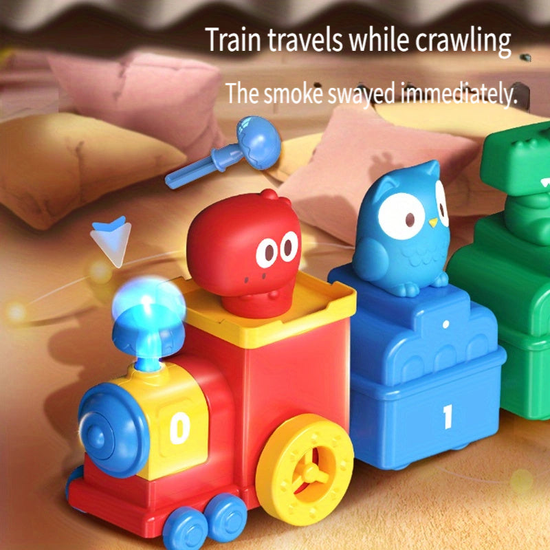 10x Trein Koppelspeelgoed | Educatief Nummers Herkennen | Ouder-Kind Activiteit