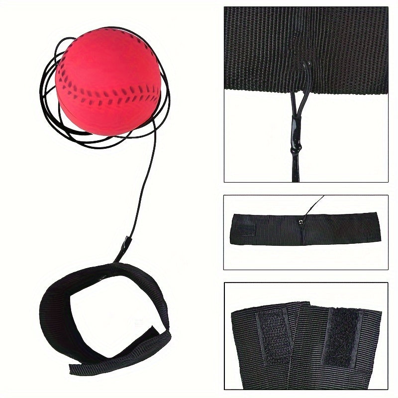 Beleef eindeloos speelplezier met de Funny Novelty Rubber Wrist Rebound Ball