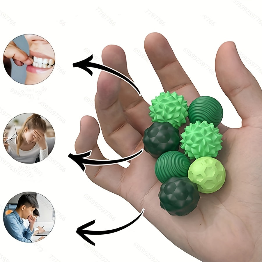Magnetische Siliconen Stressbal | Ontspannend Hexagonaal Speelgoed