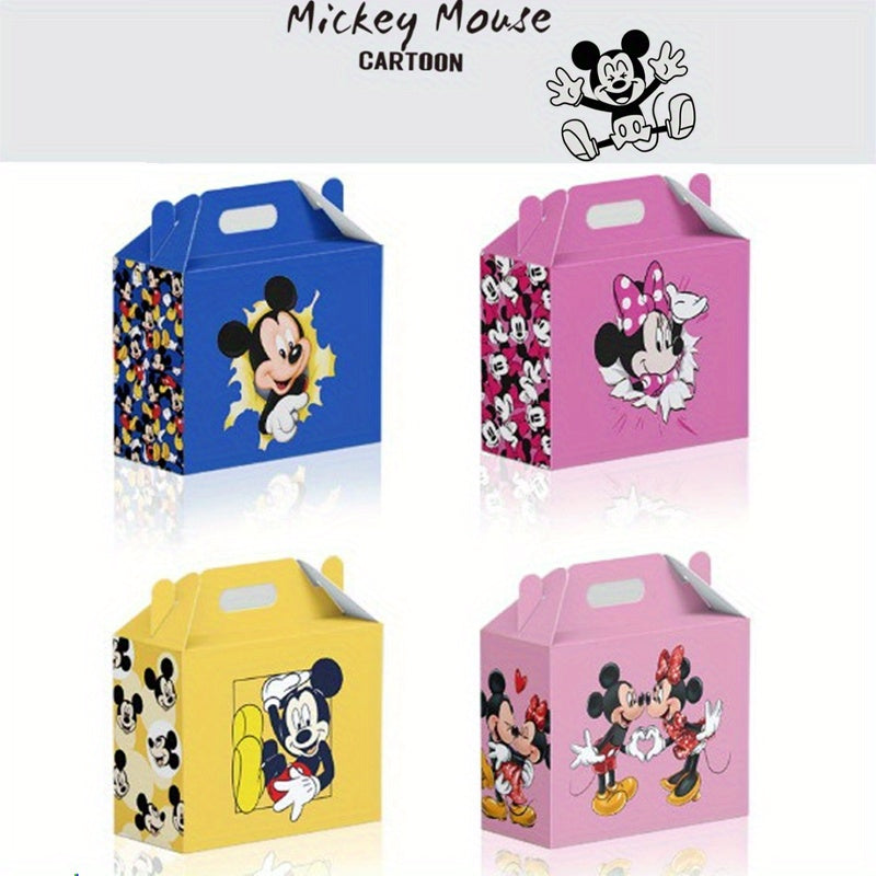 Kartonnen Snoepdoos Mickey & Minnie Thema | Feestdoosjes voor Verjaardag, Valentijn & Nieuwjaar | Party Decoratie