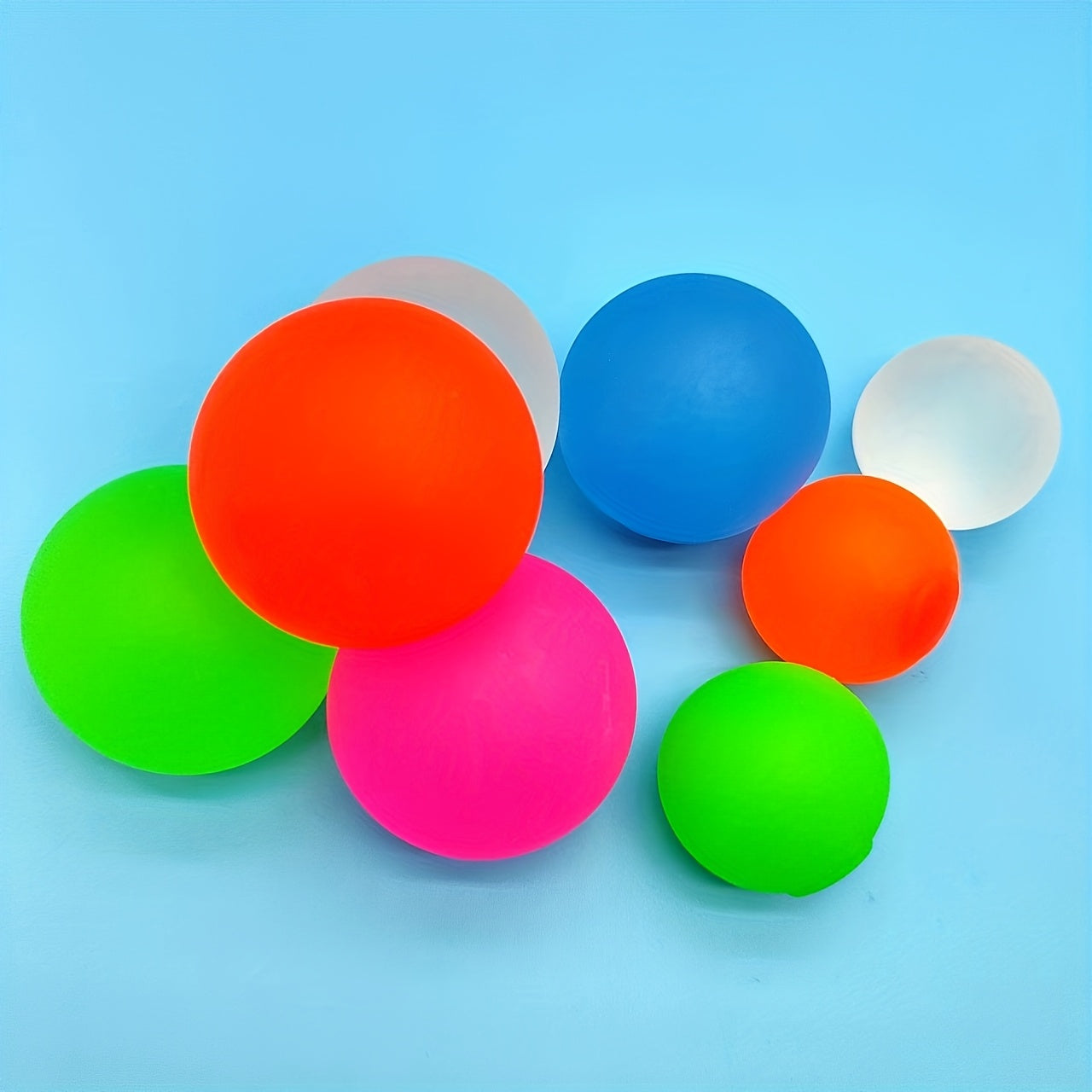 Stressverlichtende Squeeze Ballen | Zachte Rubber Speelgoed in Felle Kleuren – Voor Bureau, Kinderen & Feestcadeaus