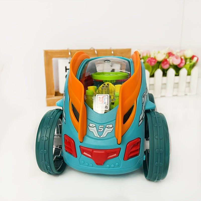 Automatische Kiepwagen | Met Kleurrijke Lichten en Muziek, Rijdt Zelf, Ideaal Cadeau voor Feestdagen en Verjaardagen