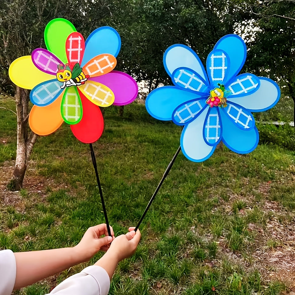 Windmolentjes Insecten-Thema | Dubbel-Laags Speelgoed voor Tuin & Decoratie