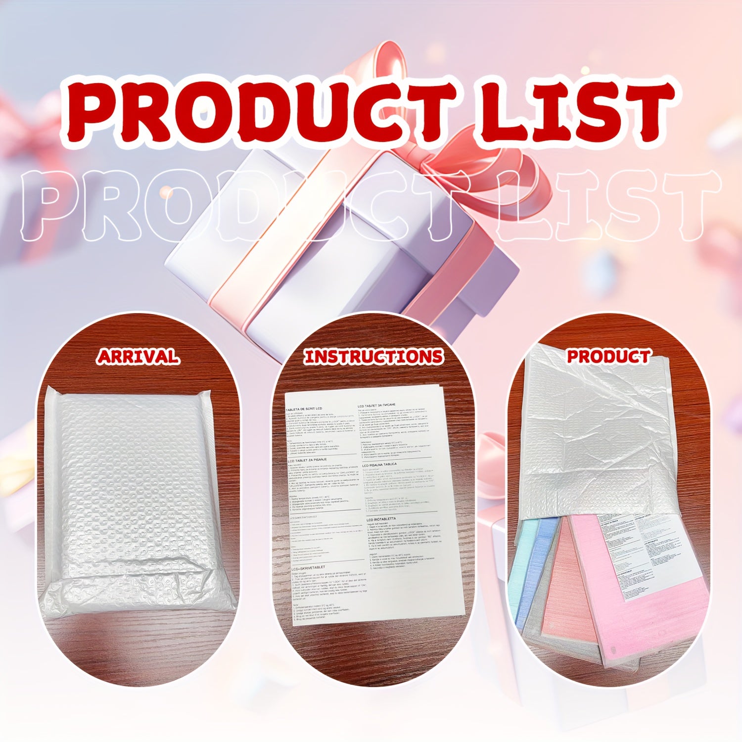 5-delig kleurentekenbord|Wissen met één klik – Creatief kinderspeelgoed