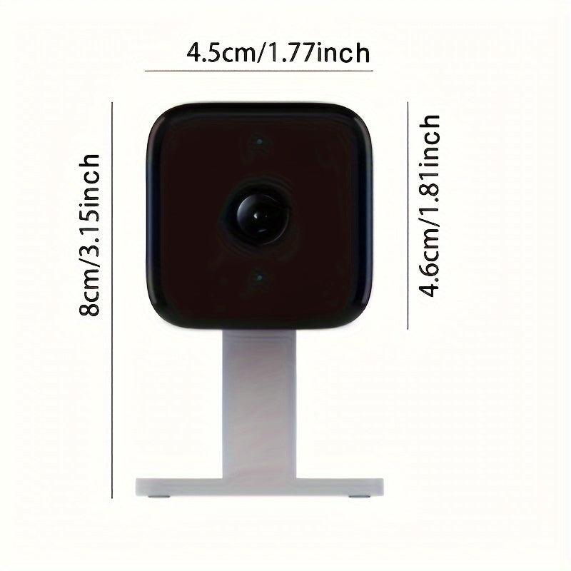 HD Slimme Camera | Draadloos met Twee-Weg Spraak & Nachtzicht | App voor Afstandsbediening via Smartphone | Huisbeveiliging Cadeau voor Ouders