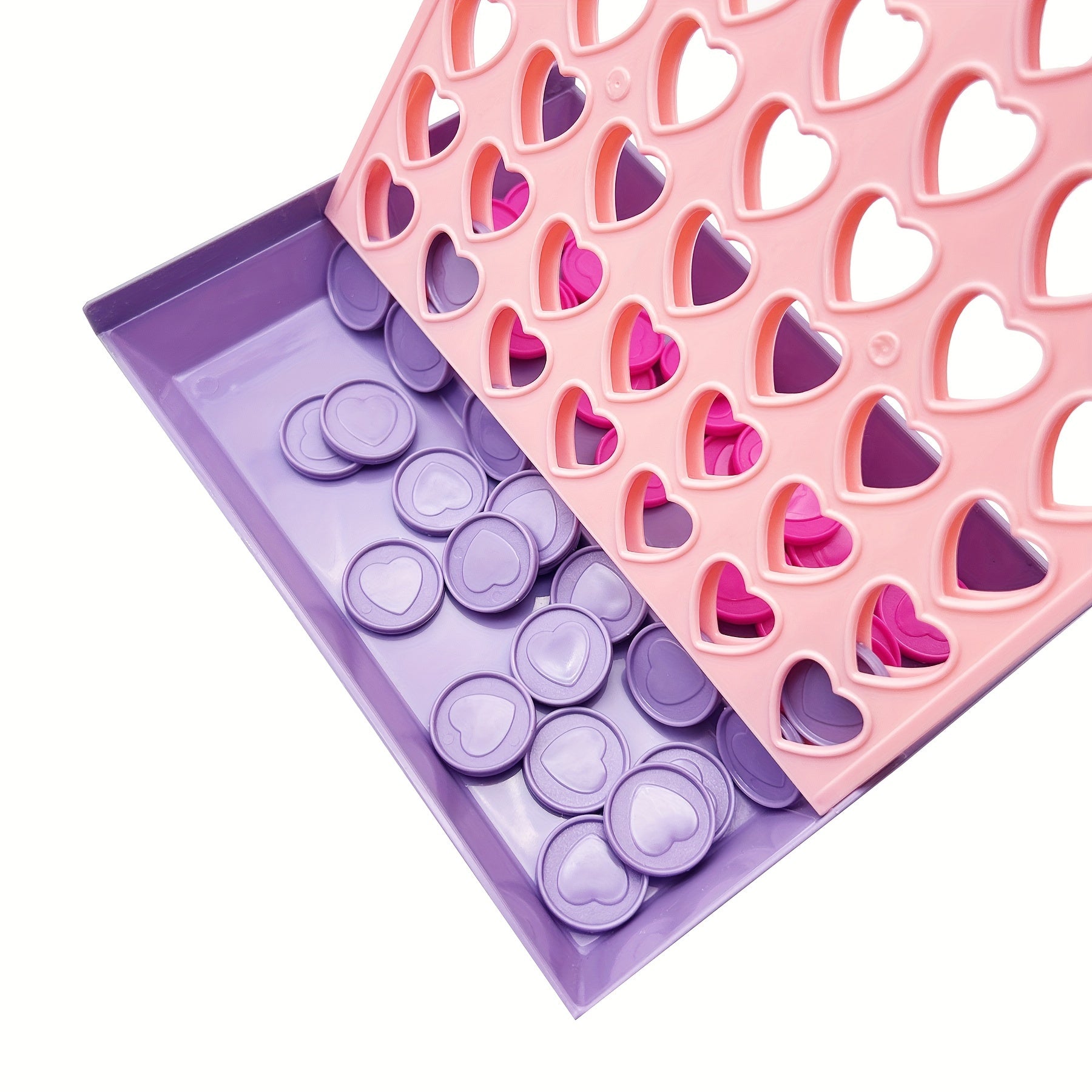 Draagbaar Vier-op-een-Rij Spel | Opvouwbaar Reisspel voor 2 Spelers