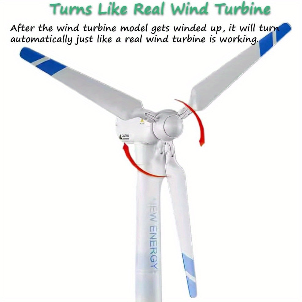 Windturbine Model Speelgoed | Groot Windmolen Wetenschappelijk DIY Bouwpakket – Educatief & Creatief