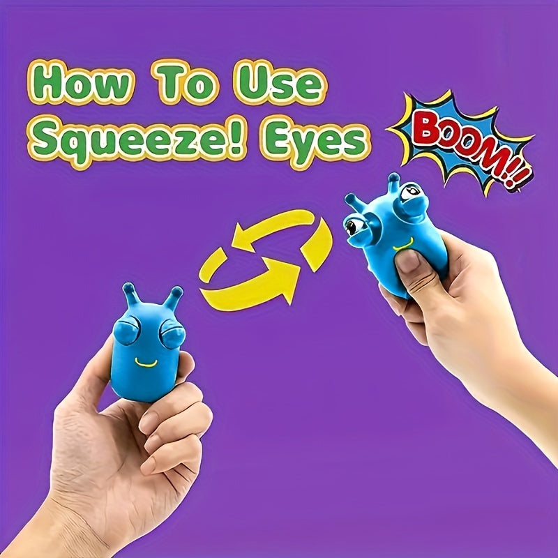 Kleurrijke Rups Squeeze Speelgoed | Leuk Pop-Up Fidget Speelgoed (3-6 Jaar) | Ideaal voor Feestjes & Cadeaus
