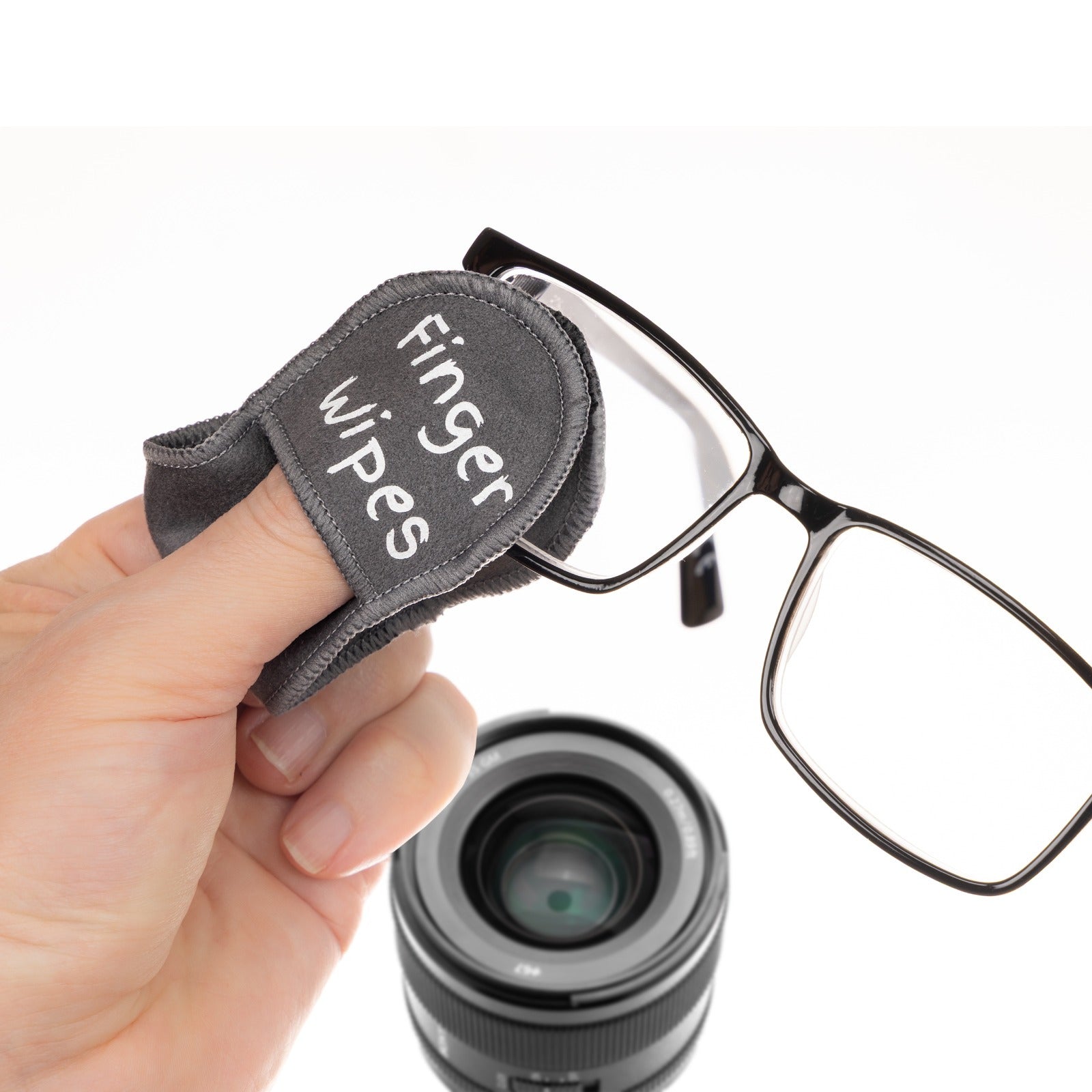 Set de 6 Chiffons de Nettoyage Réutilisables en Microfibre pour Lunettes - Nettoyeur d'Objectifs et Écrans