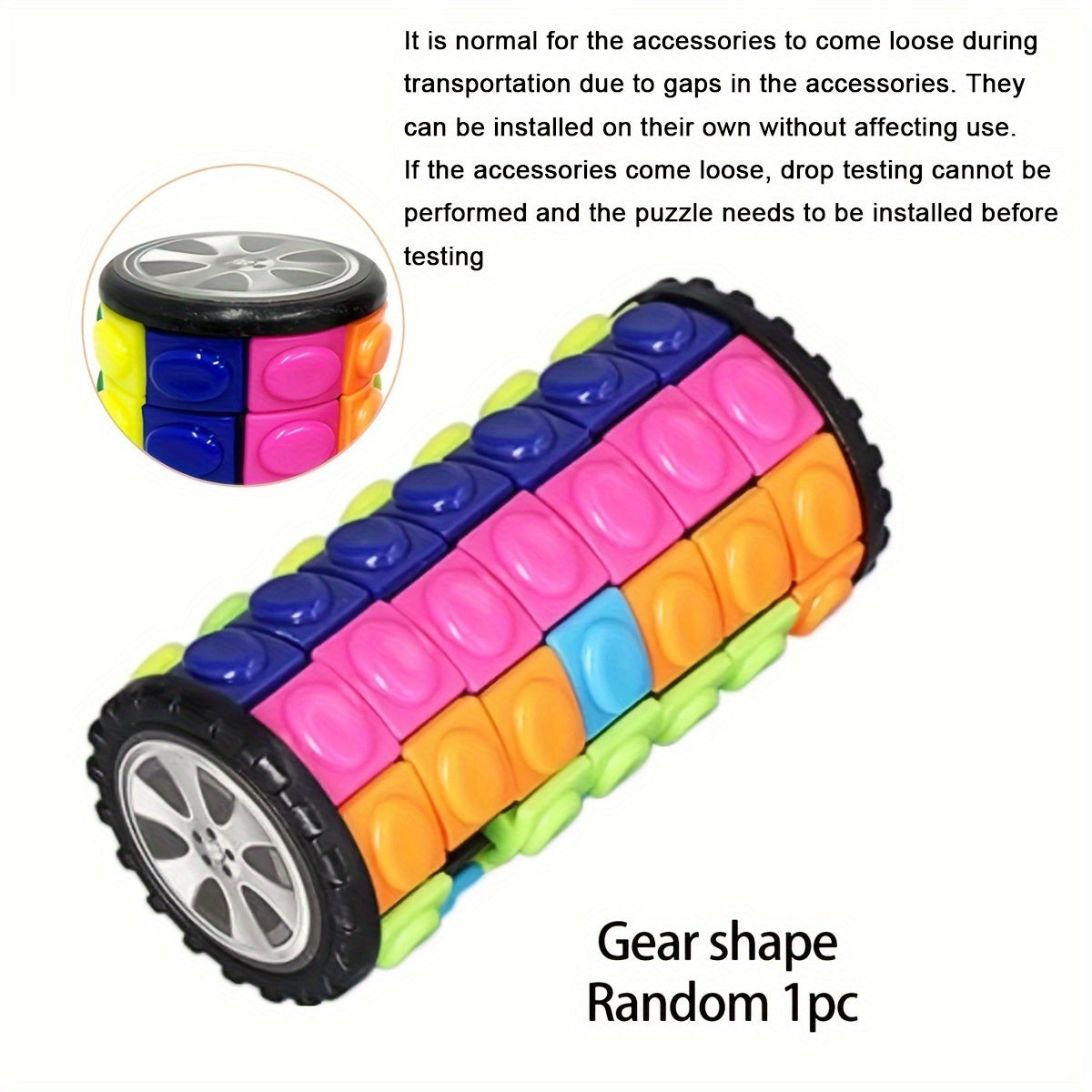 Magische Kubus Puzzel | 3D Draaiend Fidget Breinbreker