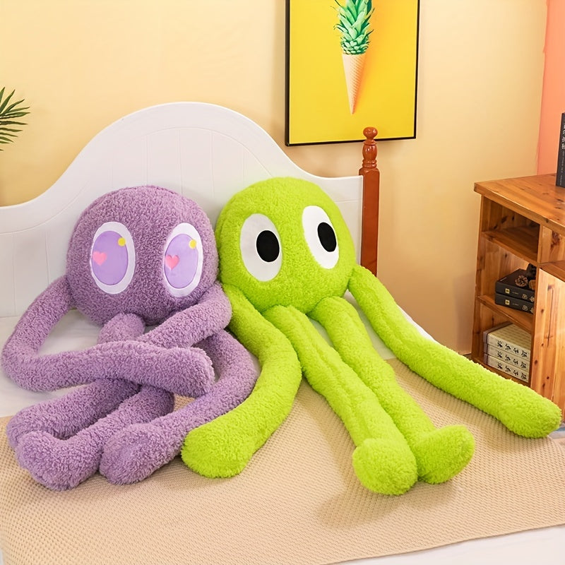 Schattige Octopus Knuffel met Lange Benen | Zacht Monster Pop Speelgoed | Ideaal Cadeau voor Kerst & Verjaardagen