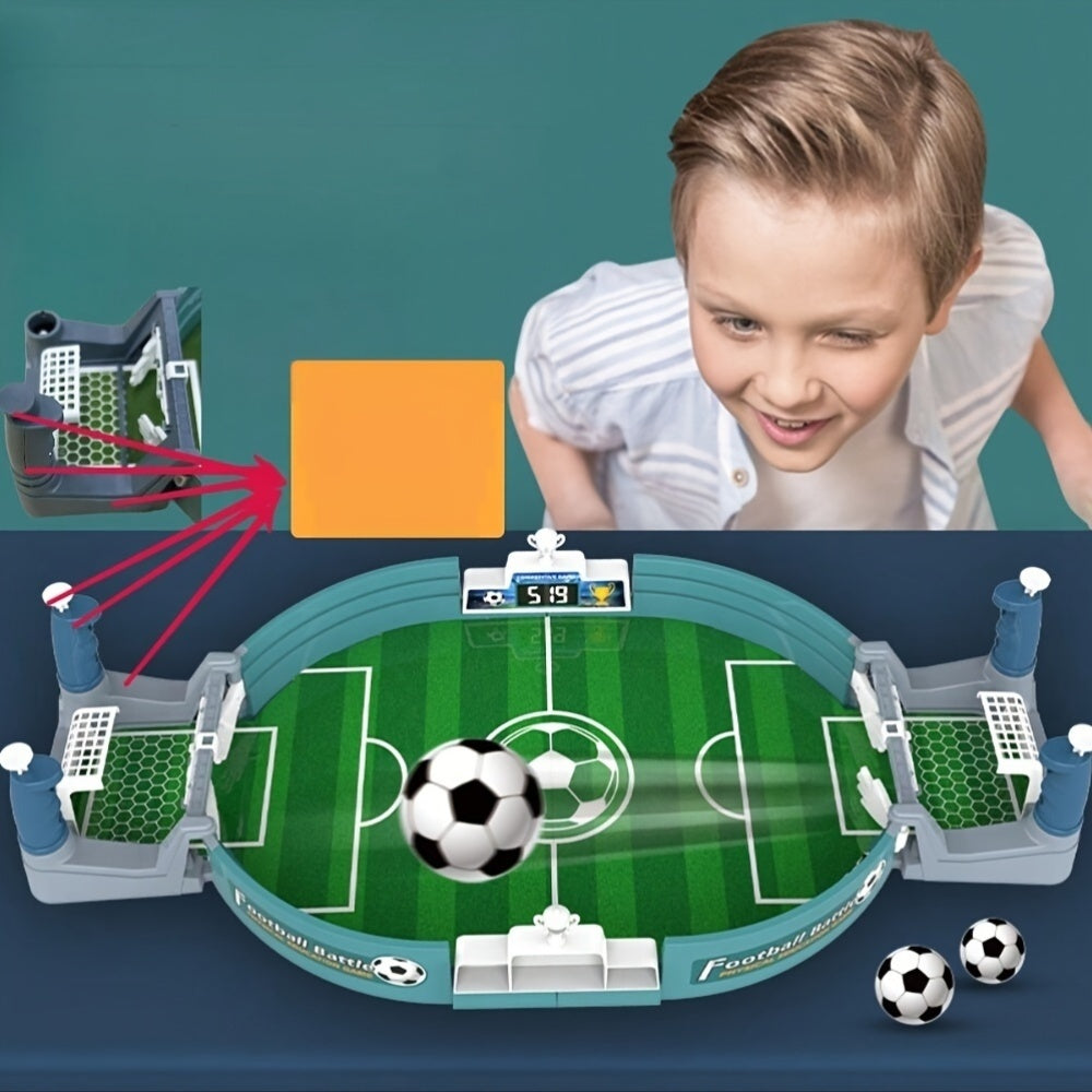 Interactieve Tafelvoetbal Speelset voor Kinderen | 2/4/6 Ballen Inclusief | Educatief Tafelspel voor 3-6 Jaar | Kerst, Halloween & Thanksgiving Cadeau