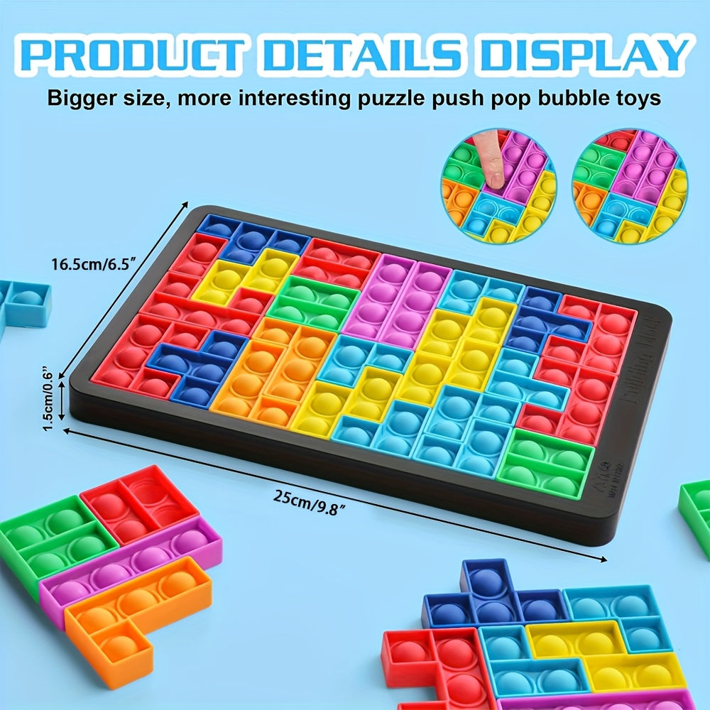 Zachte puzzel bouwblokken | Educatief spel tegen stress en angst, ouder-kind spel