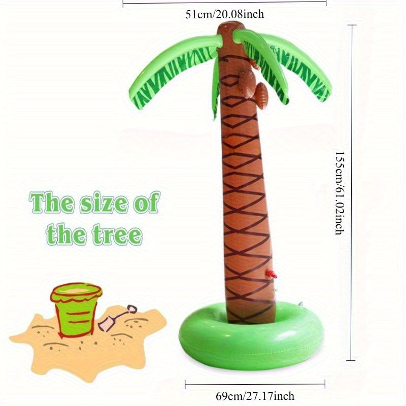 Coconut Tree Waterfontein 155cm | Verkoelend Zomerspeelgoed voor Tuin & Zwembad