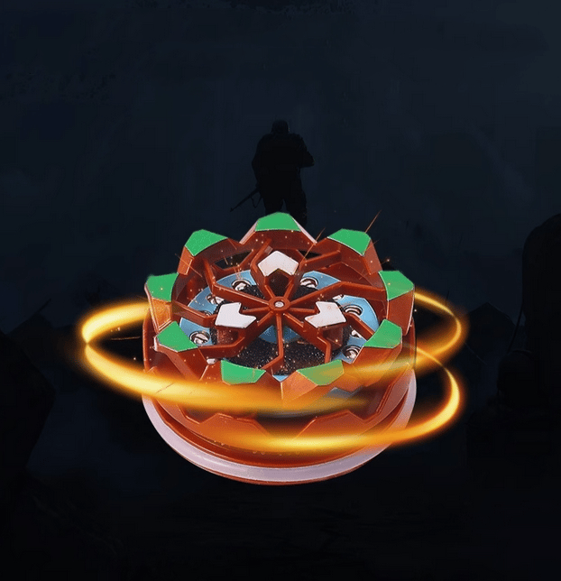 Vuurwerk Gyroscoop Speelgoed | Draaiend lichtgevend kinderspeelgoed