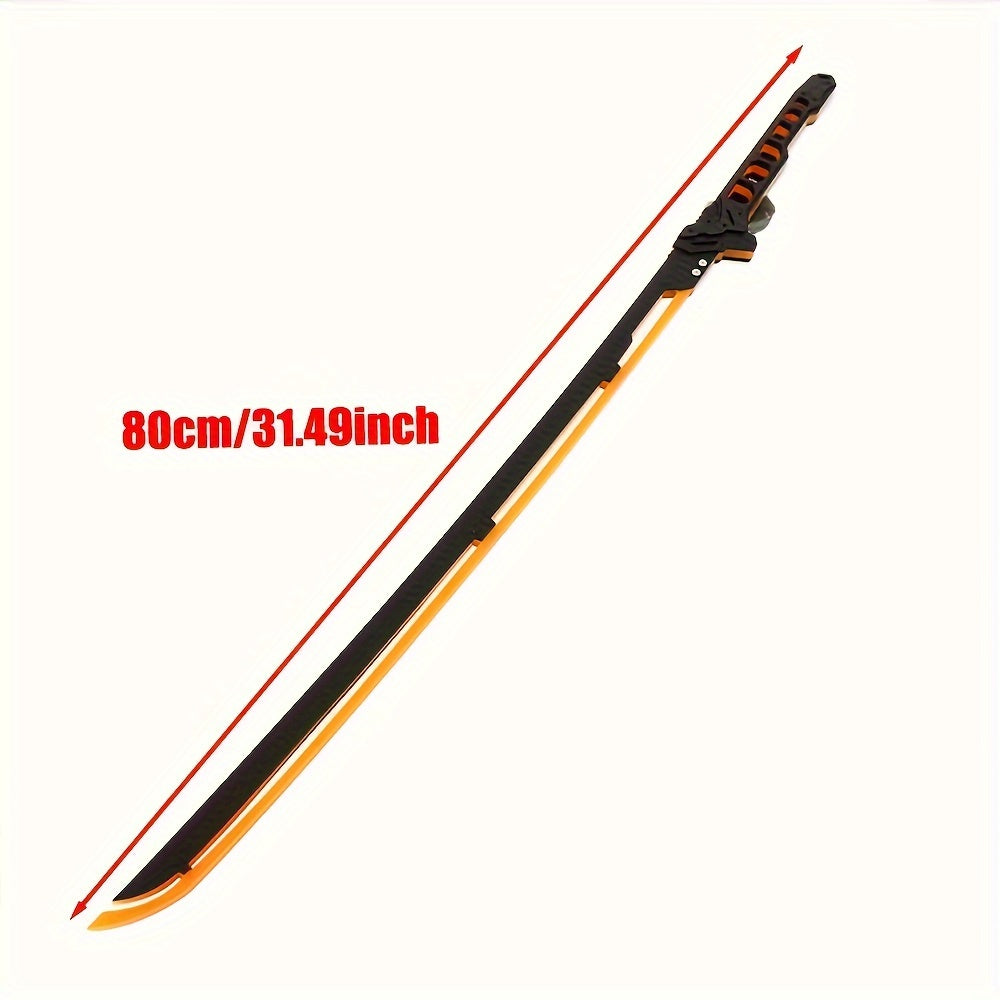 LED Samurai Zwaard 80cm | Cyberpunk Stijl | Cosplay & Halloween Decoratie