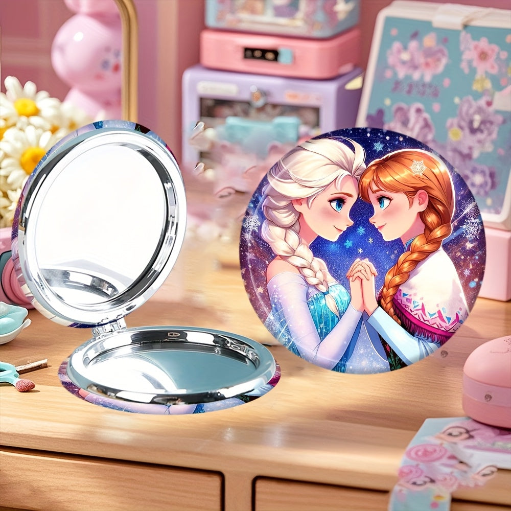Altijd Mooi Onderweg met de 1pc Mirror – Ronde Handspiegel voor Make-up & Touch-Ups
