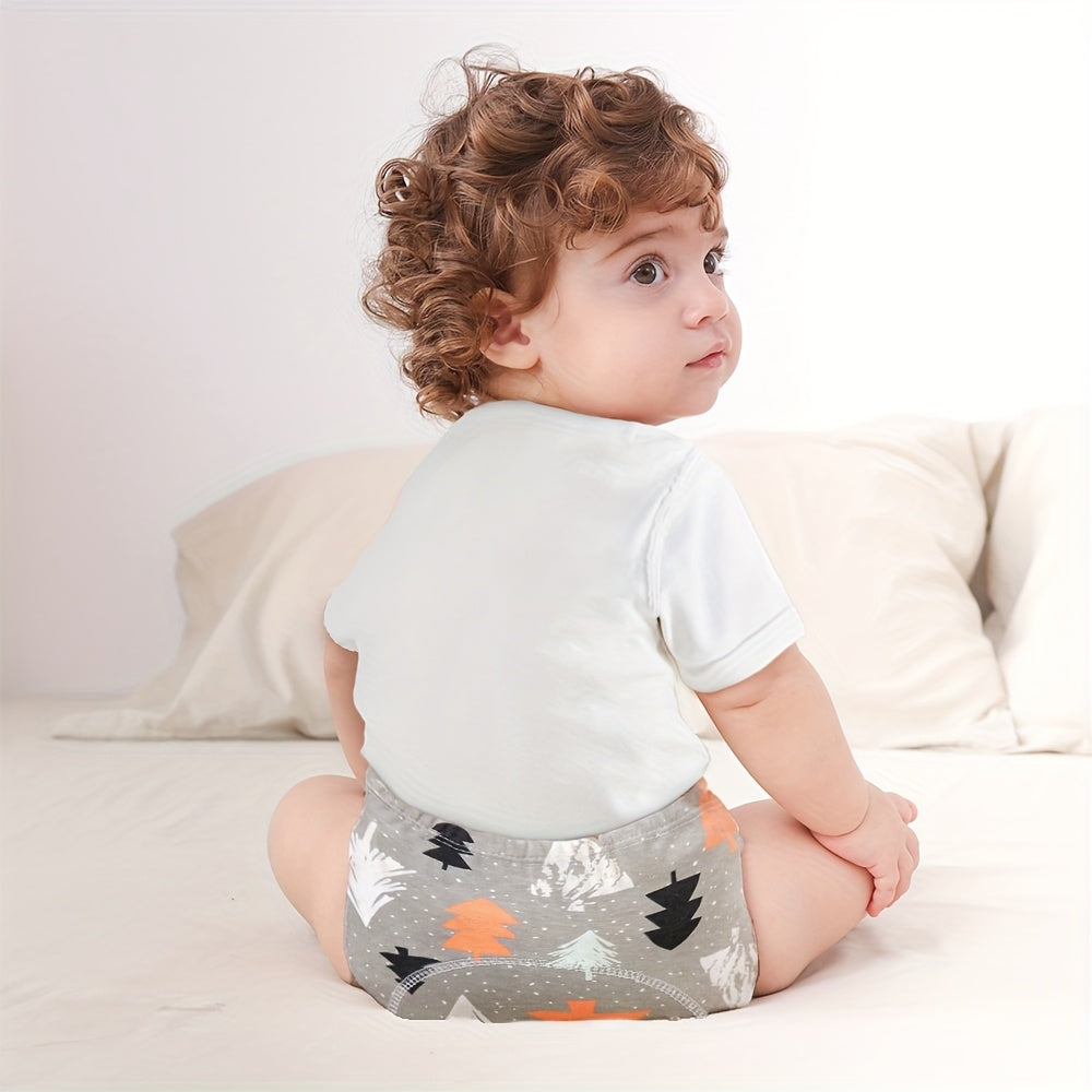 12 Stuks Katoenen Trainingsbroekjes Baby Zindelijkheidstraining - Wasbare Oefenbroekjes Peuters 0-3 Jaar Jongens en Meisjes